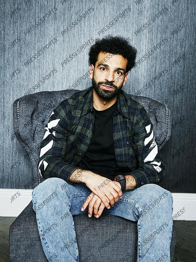 Mohamed Salah, footballeur, le 30 avril 2022 à Manchester (UK). MAGAZINE SALAH 