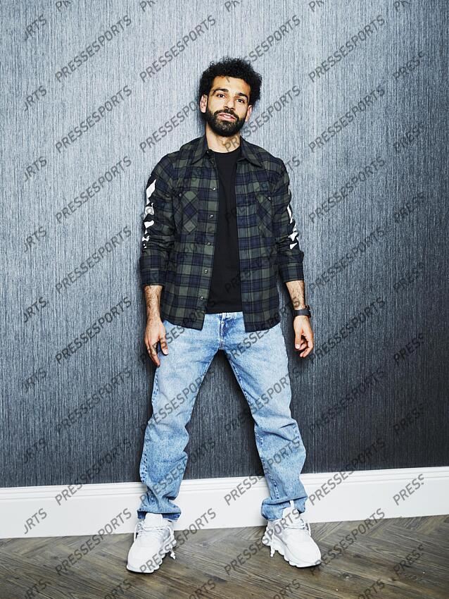 Mohamed Salah, footballeur, le 30 avril 2022 à Manchester (UK). MAGAZINE SALAH 