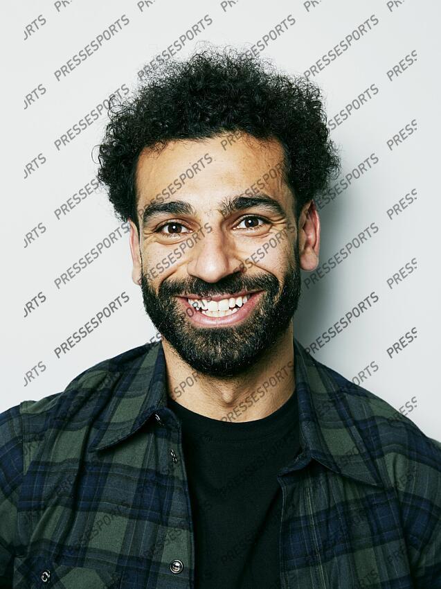 Mohamed Salah, footballeur, le 30 avril 2022 à Manchester (UK). MAGAZINE SALAH 
