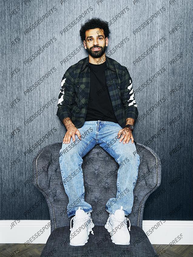 Mohamed Salah, footballeur, le 30 avril 2022 à Manchester (UK). MAGAZINE SALAH 