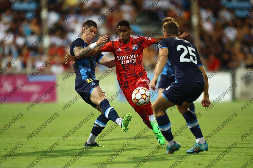 tete LYON-DYNAMO KIEV (3-0) 2eme match 