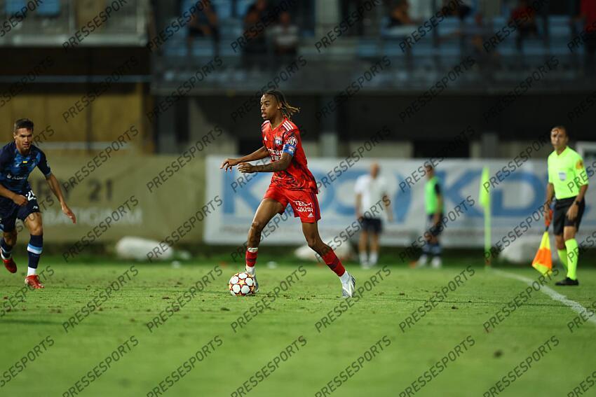 barcola (bradley) LYON-DYNAMO KIEV (3-0) 2eme match 
