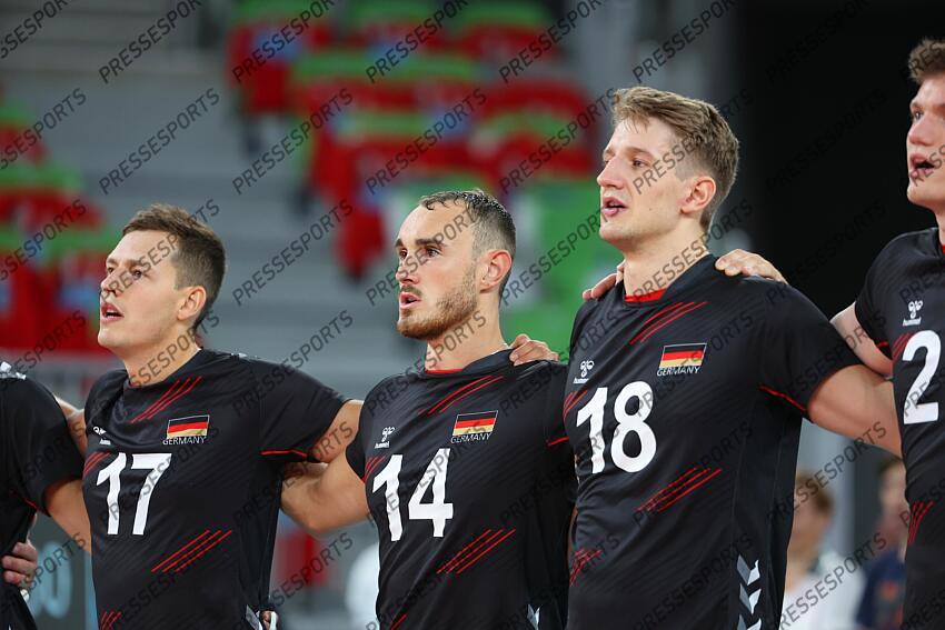 zimmerrmann (jan) karlitzek (moritz) krage (florian) ALLEMAGNE-CAMEROUN (3-0) 