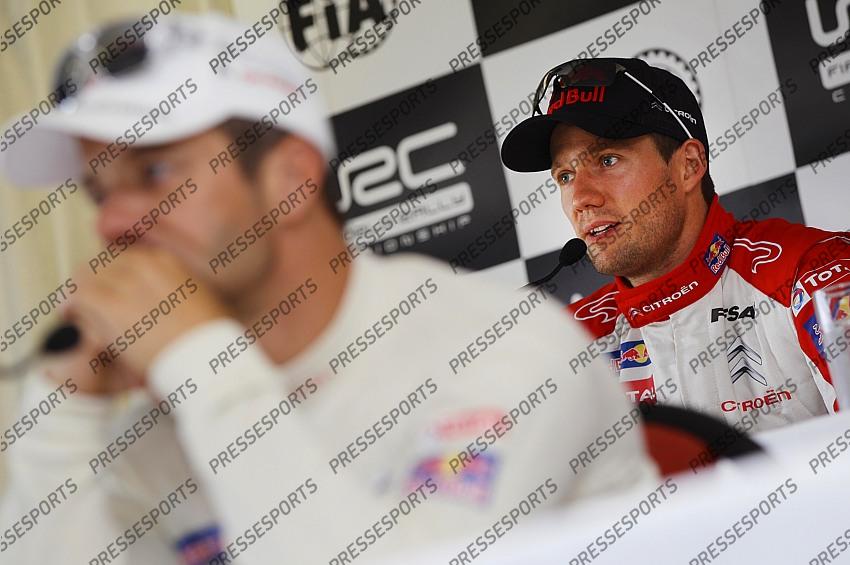OGIER Sebastien LOEB Sebastien CITROEN DS3 WRC AUSTRALIA RALLY 2011 