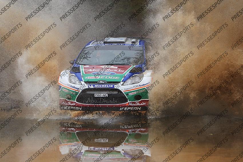 HIRVONEN Mikko FORD FOCUS RS WRC AUSTRALIA RALLY 2011 