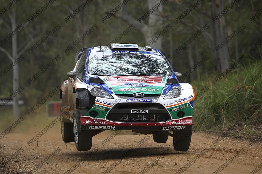 HIRVONEN Mikko FORD FOCUS RS WRC AUSTRALIA RALLY 2011 