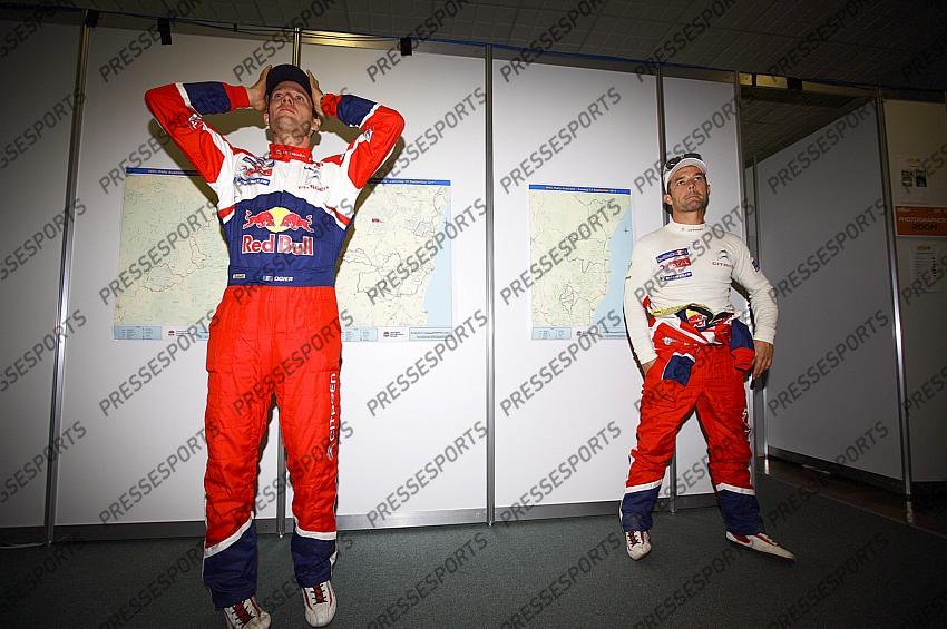 OGIER Sebastien LOEB Sebastien CITROEN DS3 WRC AUSTRALIA RALLY 2011 