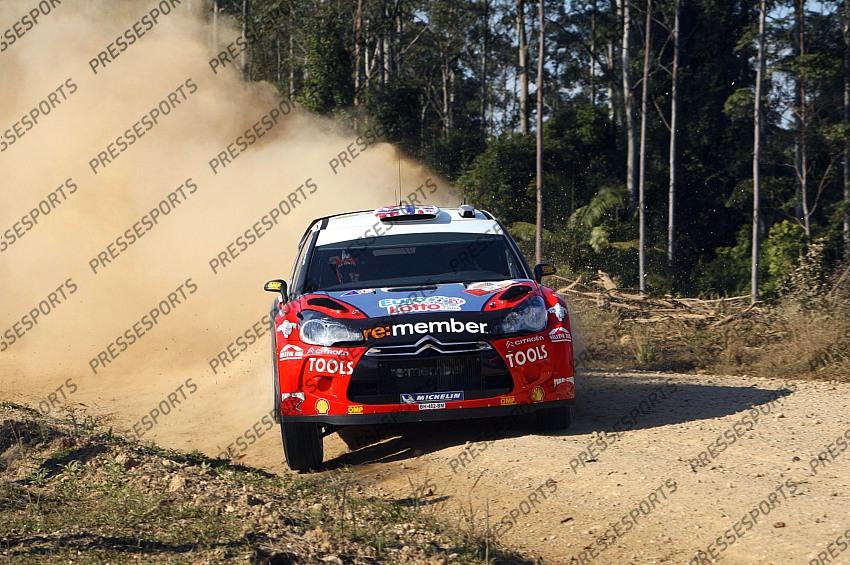 SOLBERG Petter CITROEN DS3 WRC AUSTRALIA RALLY 2011 