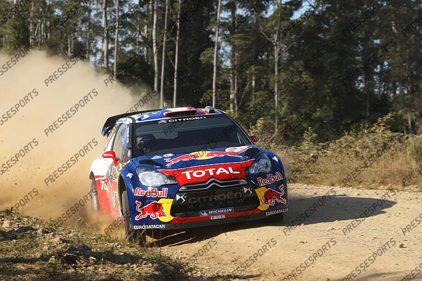LOEB Sebastien CITROEN DS3 WRC AUSTRALIA RALLY 2011 