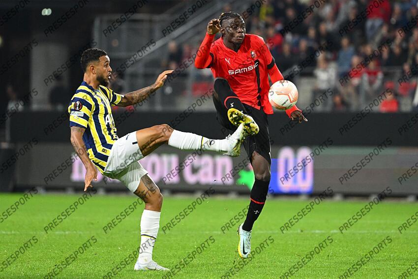 king (joshua) ugochukwu (lesley) RENNES-FENERBAHCE (2-2) 