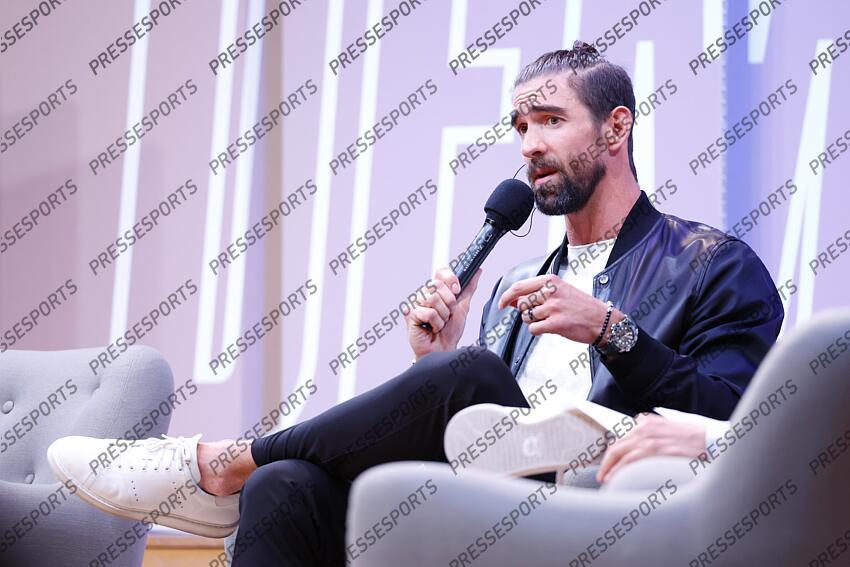 phelps (michael) DEMAIN LE SPORT Studio 104 Masterclass "Moi, Michael Phelps" 