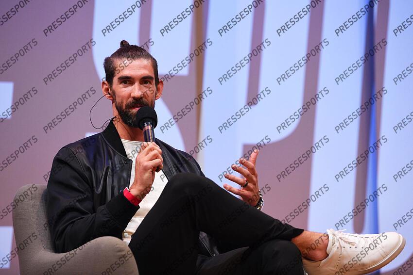 phelps (michael) DEMAIN LE SPORT Studio 104 Masterclass "Moi, Michael Phelps" 