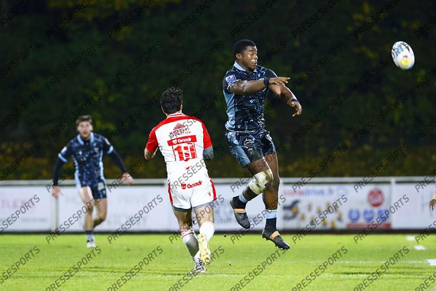 germain (baptiste) -10- mamoudou alain (meite) MASSY-BIARRITZ (17-28) 