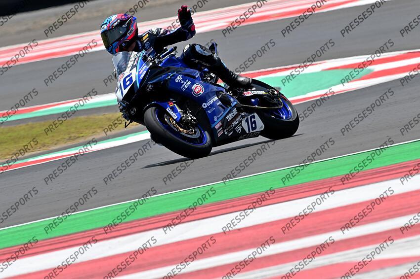CLUZEL Jules FRA GMT94 Yamaha Yamaha YZF R6 Supersport WSBK Indonesia (Circuit Mandalika) 11-13.11.2022 photo: PSP www.photoPSP.com @photopsp_lukasz_swiderek WSBK SUPERBIKE EN INDONESIE 