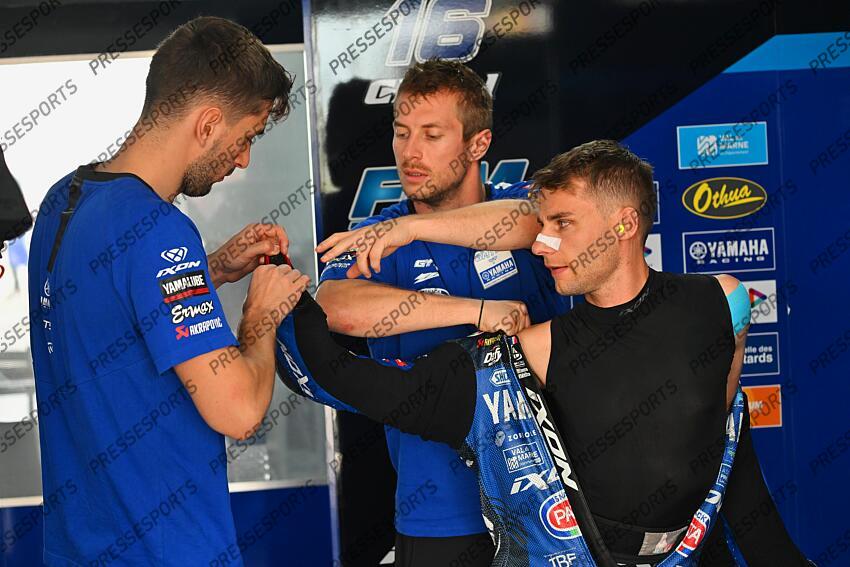 CLUZEL Jules FRA GMT94 Yamaha Yamaha YZF R6 Supersport WSBK Indonesia (Circuit Mandalika) 11-13.11.2022 photo: PSP www.photoPSP.com @photopsp_lukasz_swiderek WSBK SUPERBIKE EN INDONESIE 
