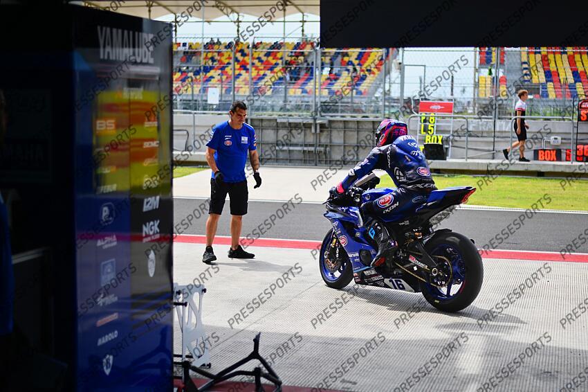 CLUZEL Jules FRA GMT94 Yamaha Yamaha YZF R6 Supersport WSBK Indonesia (Circuit Mandalika) 11-13.11.2022 photo: PSP www.photoPSP.com @photopsp_lukasz_swiderek WSBK SUPERBIKE EN INDONESIE 