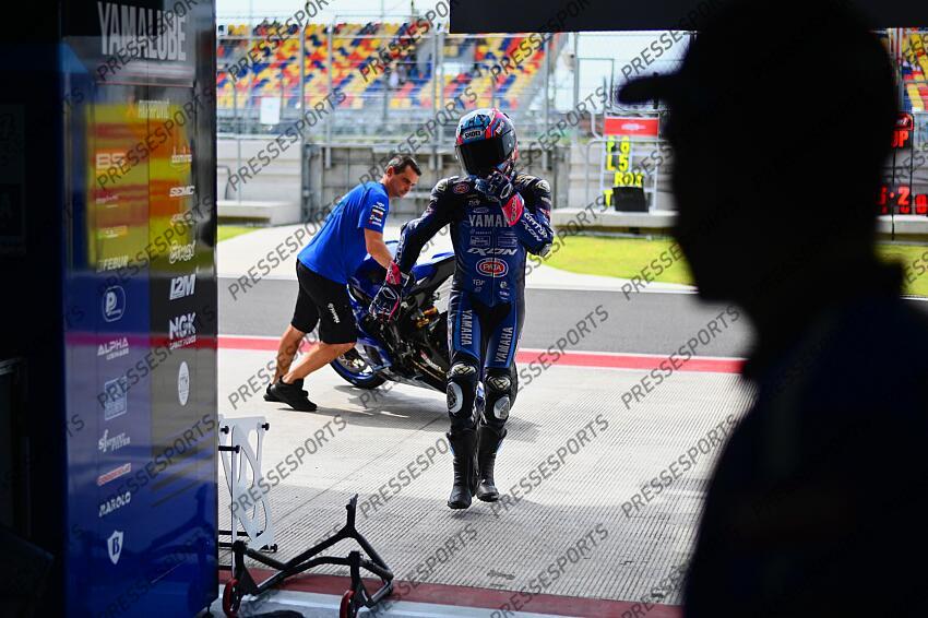 CLUZEL Jules FRA GMT94 Yamaha Yamaha YZF R6 Supersport WSBK Indonesia (Circuit Mandalika) 11-13.11.2022 photo: PSP www.photoPSP.com @photopsp_lukasz_swiderek WSBK SUPERBIKE EN INDONESIE 