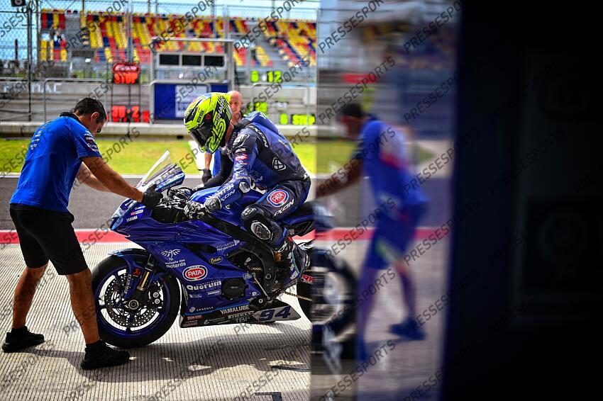 Andy Verdoia FRA GMT94 Yamaha Yamaha YZF R6 Supersport WSBK Indonesia (Circuit Mandalika) 11-13.11.2022 photo: PSP www.photoPSP.com @photopsp_lukasz_swiderek WSBK SUPERBIKE EN INDONESIE 