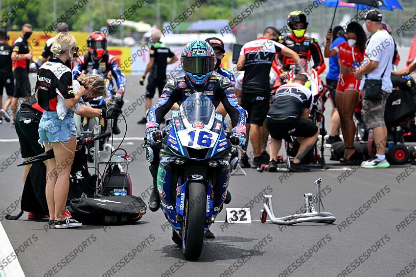 CLUZEL Jules FRA GMT94 Yamaha Yamaha YZF R6 Supersport WSBK Indonesia (Circuit Mandalika) 11-13.11.2022 photo: PSP www.photoPSP.com @photopsp_lukasz_swiderek WSBK SUPERBIKE EN INDONESIE 