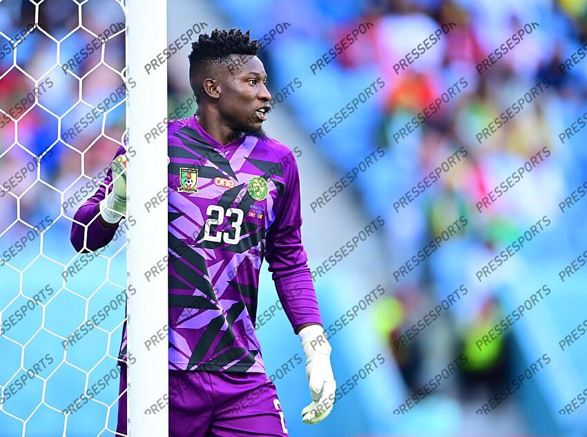 Torwart Andre Onana (Kamerun) Al Wakrah, 24.11.2022, FIFA Fussball WM 2022 in Katar, Gruppenphase, Schweiz - Kamerun SUISSE-CAMEROUN (1-0) 