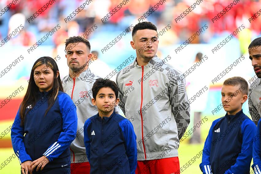 shaqiri (xherdan) vargas (ruben) SUISSE-CAMEROUN SUISSE-CAMEROUN 