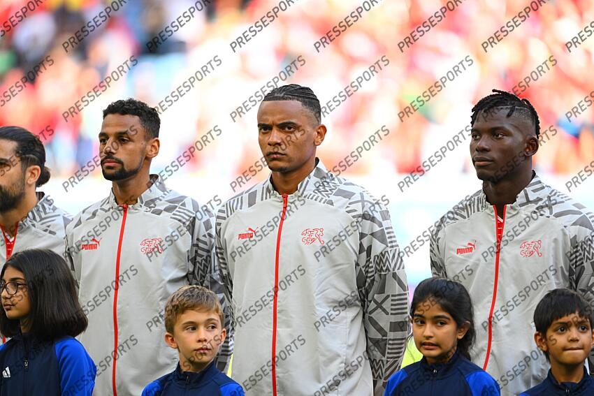 sow (mohameth) akanji (manuel) embolo (breel) SUISSE-CAMEROUN SUISSE-CAMEROUN 