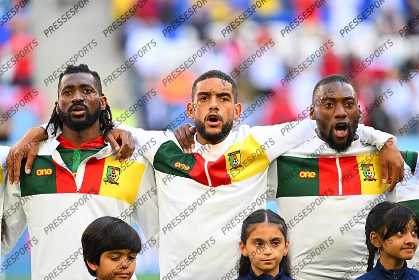 zambo anguissa (franck) castelletto (jean charles) toko ekambi (karl) SUISSE-CAMEROUN SUISSE-CAMEROUN 