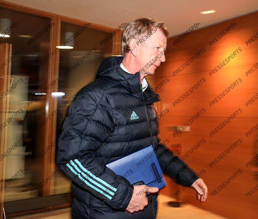 Heineken Champions Cup Round 4 Pool A, Aviva Stadium, Dublin 21/1/2023 Leinster vs Racing 92 Leinster head coach Leo Cullen arrives Mandatory Credit ©INPHO/Dan Sheridan LEINSTER-RACING 92 (36-10) 