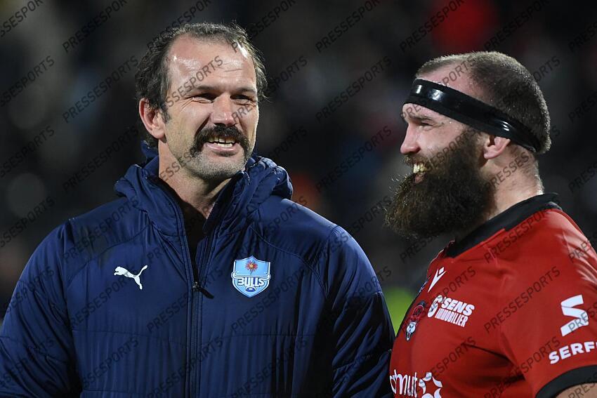 du plessis (bismarck) coltman (liam) LYON OU-BLUE BULLS (31-7) 