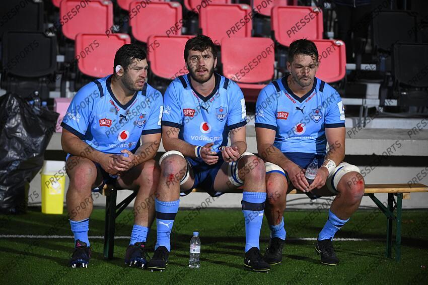 van standen (marco) nortje (ruan) vermaak (ruan) LYON OU-BLUE BULLS (31-7) 