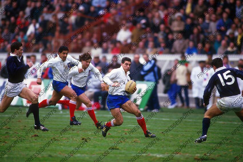 bonneval (eric) FRANCE-ECOSSE (28-22) blanco (serge) charvet (denis) Parution livre Anthologie des Bleus p 14 