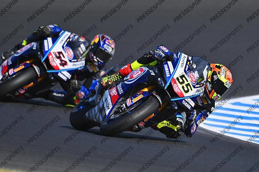 Andrea Locatelli ITA Yamaha YZF R1 Yamaha WorldSBK Team Superbike WSBK Australia 2023 (Circuit Phillip Island) 24-26.02.2023 photo: Lukasz Swiderek www.photoPSP.com @photopsp_lukasz_swiderek WSBK AUSTRALIE 