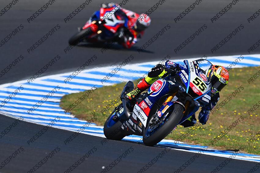 Andrea Locatelli ITA Yamaha YZF R1 Yamaha WorldSBK Team Superbike WSBK Australia 2023 (Circuit Phillip Island) 24-26.02.2023 photo: Lukasz Swiderek www.photoPSP.com @photopsp_lukasz_swiderek WSBK AUSTRALIE 
