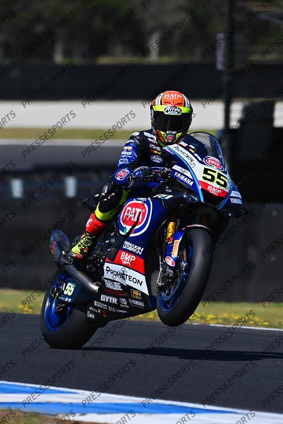 Andrea Locatelli ITA Yamaha YZF R1 Yamaha WorldSBK Team Superbike WSBK Australia 2023 (Circuit Phillip Island) 24-26.02.2023 photo: Lukasz Swiderek www.photoPSP.com @photopsp_lukasz_swiderek WSBK AUSTRALIE 