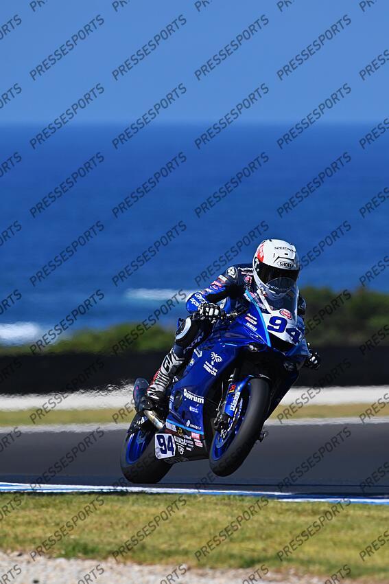 Valentin Debise FRA Yamaha YZF R6 GMT94 Yamaha Supersport WSBK Australia 2023 (Circuit Phillip Island) 24-26.02.2023 photo: Lukasz Swiderek www.photoPSP.com @photopsp_lukasz_swiderek WSBK AUSTRALIE 