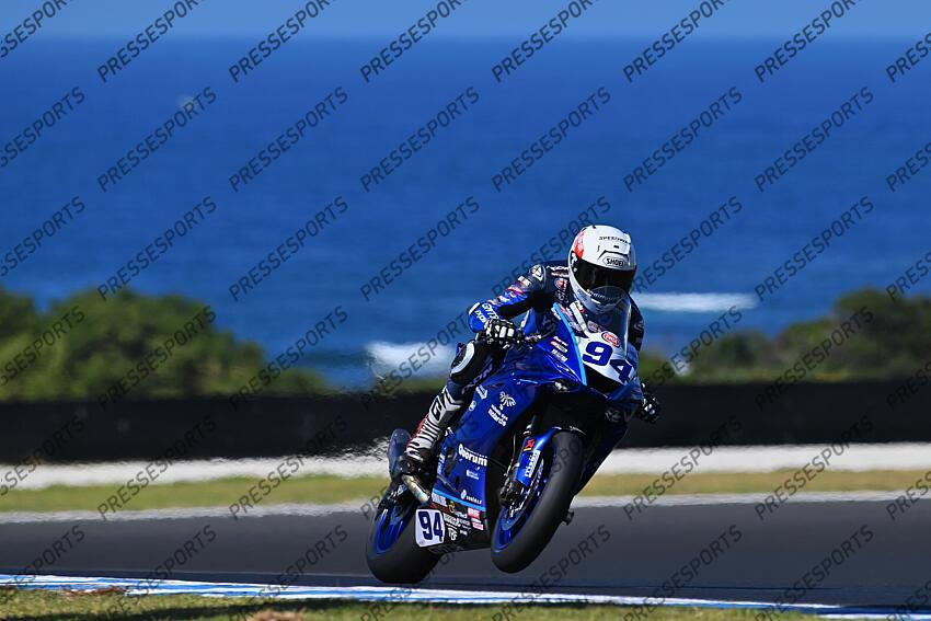 Valentin Debise FRA Yamaha YZF R6 GMT94 Yamaha Supersport WSBK Australia 2023 (Circuit Phillip Island) 24-26.02.2023 photo: Lukasz Swiderek www.photoPSP.com @photopsp_lukasz_swiderek WSBK AUSTRALIE 