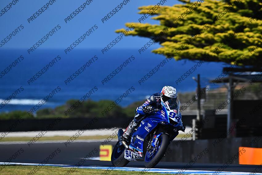 Valentin Debise FRA Yamaha YZF R6 GMT94 Yamaha Supersport WSBK Australia 2023 (Circuit Phillip Island) 24-26.02.2023 photo: Lukasz Swiderek www.photoPSP.com @photopsp_lukasz_swiderek WSBK AUSTRALIE 