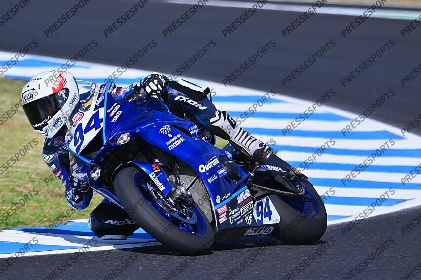 Valentin Debise FRA Yamaha YZF R6 GMT94 Yamaha Supersport WSBK Australia 2023 (Circuit Phillip Island) 24-26.02.2023 photo: Lukasz Swiderek www.photoPSP.com @photopsp_lukasz_swiderek WSBK AUSTRALIE 