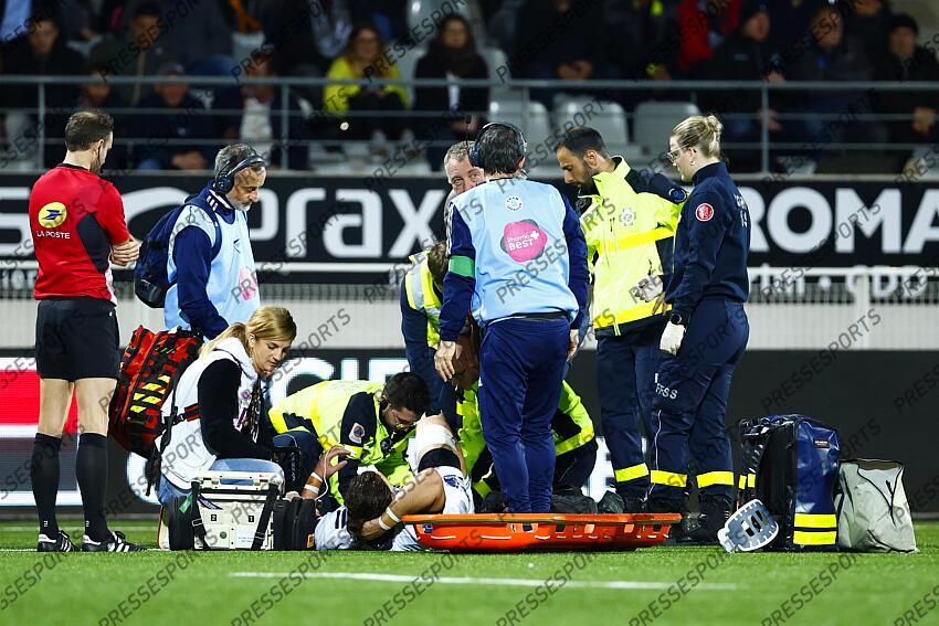 Blessure de ricard (alexandre) AIX EN PROVENCE-COLOMIERS (25-18) 