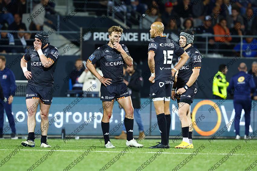 marrou (louis) lavernhe (dorian) massip (florent) lapegue (adrien) AIX EN PROVENCE-COLOMIERS (25-18) 