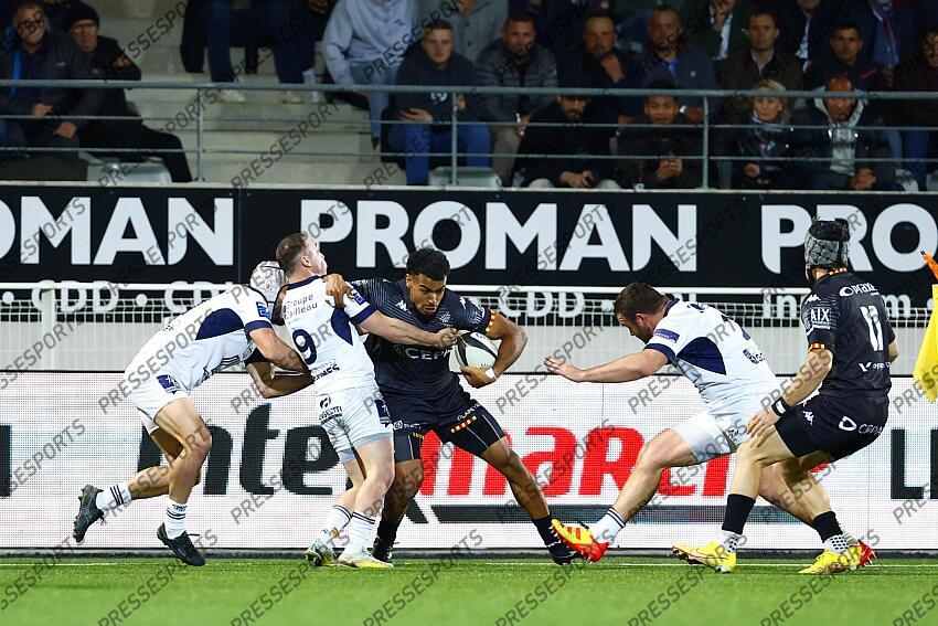 seguela (ugo) bly (kevin) AIX EN PROVENCE-COLOMIERS (25-18) 