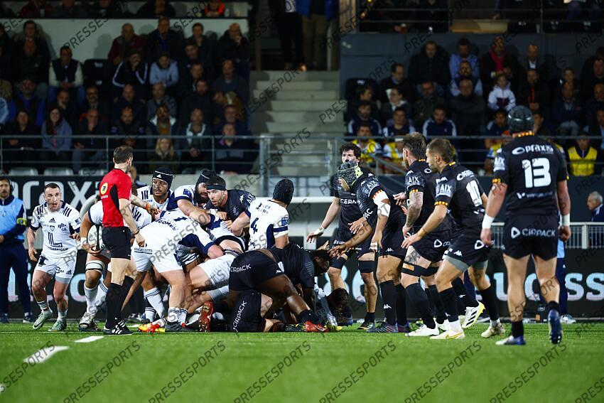 seguela (ugo) ponpon (wael) chartier (clement) AIX EN PROVENCE-COLOMIERS (25-18) 