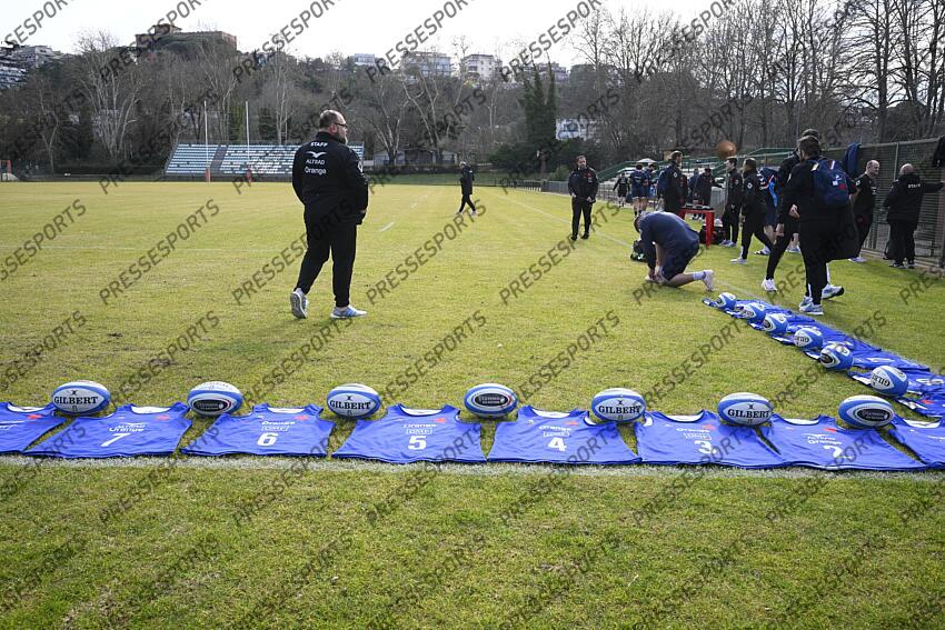 STAGE FRANCE avant Italie/France captain's run maillots 