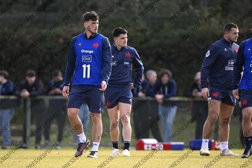 dumortier (ethan) STAGE FRANCE avant Italie/France captain's run 