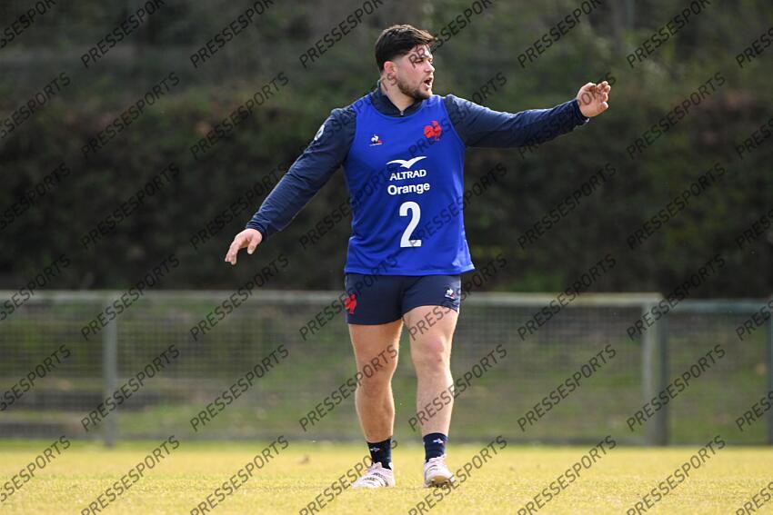 marchand (julien) STAGE FRANCE avant Italie/France captain's run 