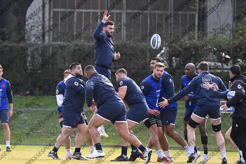 ollivon (charles) STAGE FRANCE avant Italie/France captain's run 