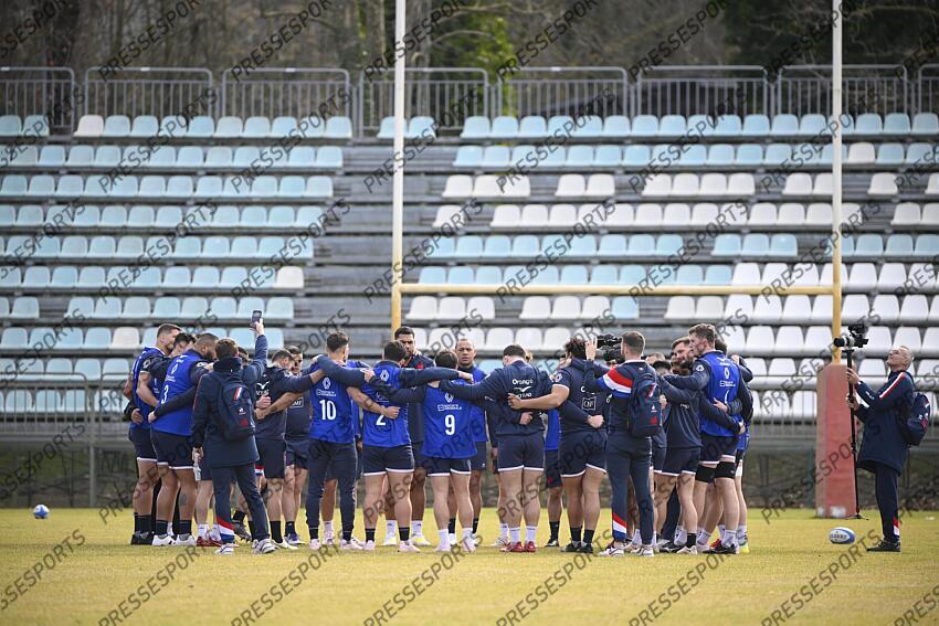 fickou (gael) STAGE FRANCE avant Italie/France captain's run 