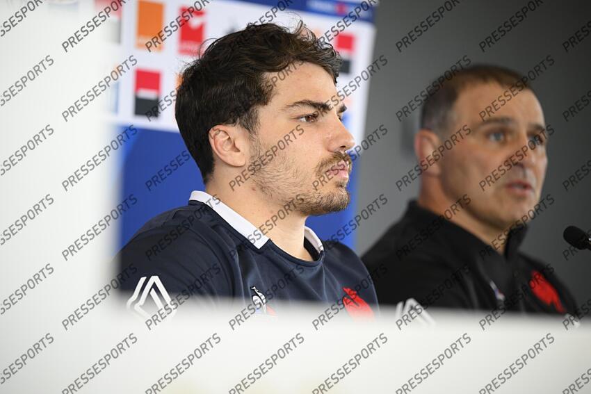 dupont (antoine) ibanez (raphael) STAGE FRANCE avant Italie/France captain's run 