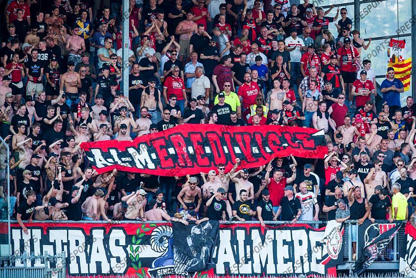 EMMEN - (lr) during the play-off promotion/relegation game between FC Emmen and Almere City FC at De Oude Meerdijk on June 11, 2023 in Emmen, Netherlands. ANP COR LASKER FC EMMEN-ALMERE CITY FC (1-2) 