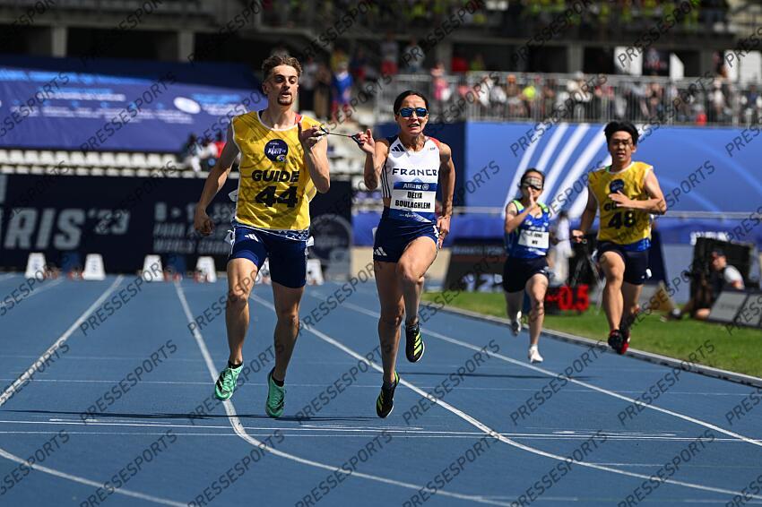 verro (thomas) boulaghlem (delya) - (fra) - 100 M FEMMES T11 serie 4 